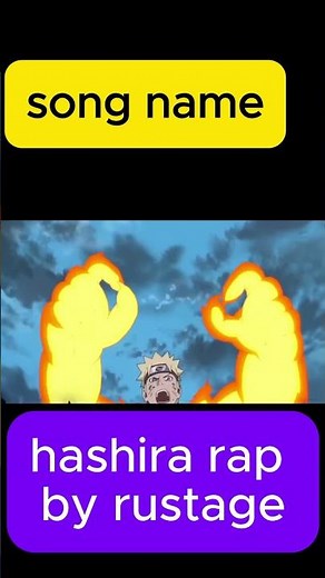 naruto vs sasuke hashira rap by rustage amv