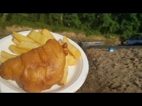 Catfish Catch Clean Cook & CAMP! Back Country Camping & Fishing for Catfish