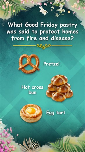 Which Good Friday Pastry Was Believed to Have Magical Powers? 🌿 Medieval Easter Trivia