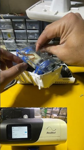 Resmed Airsens S11 Autocpap machine adjustment motor assembly... #cpap #sleepsolution #sleepsupport