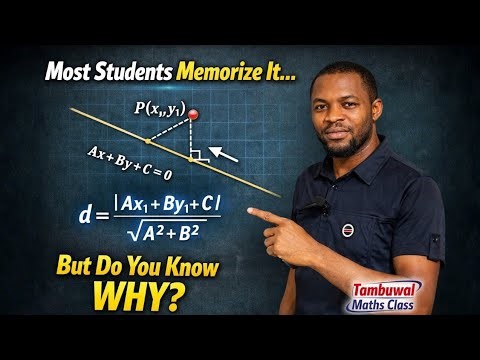 How to Derive the Perpendicular Distance formula
