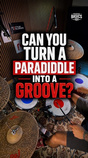 How To Play a Paradiddle Groove | Drum Rudiment Lesson