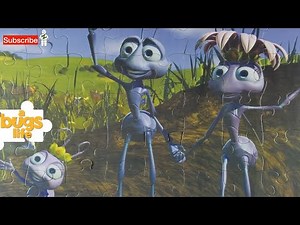Disney PIXAR A Bug's Life Puzzle with Flik, Princess Atta, and Dot!