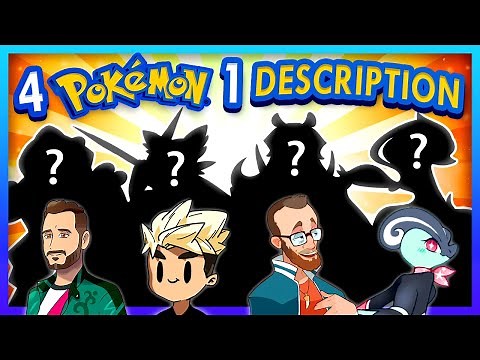 4 Artists Design Pokemon From The Same Description