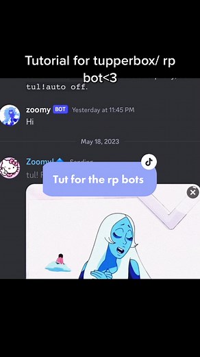 Do what I did, but with your own characters- 💙💎#fypシ #viral #blowthisup #stevenuniverse #discordserver #roleplay #stevenuniverseroleplay