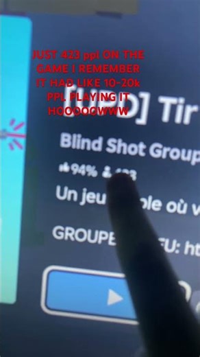 Blind shot has a prime not anymore lol