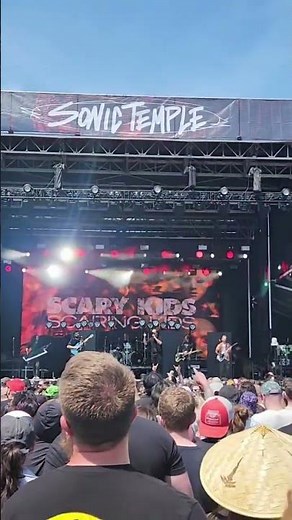 Scary Kids Scaring Kids #SonicTemple #2025 #metalfans #concert #metal #fyp #viral #shorts #rock