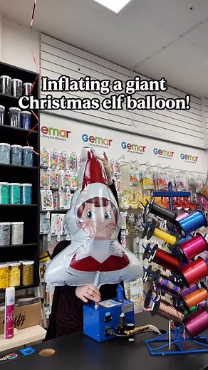 Cute, cheeky and so ready for Elf season! 🎄 Watch Tammy bring this Christmas elf balloon to life - ready for December 1st! 🎈💚 #naughtyelf #christmas #partyshop #balloons #Christmasballoons #elfballoon #balloonshop #miltonkeynes #bletchley | Partyrama