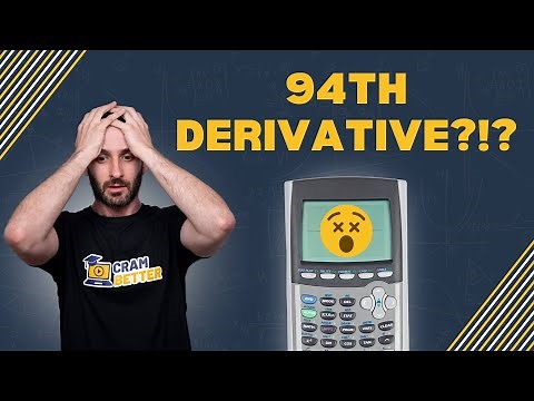 How To Find the nth Derivative w/ Taylor & Maclaurin Series (Higher Derivatives)