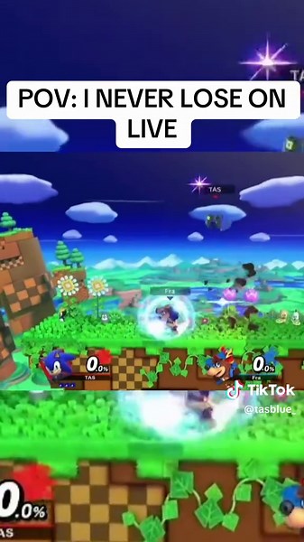 Sonic Super Smash Bros Ultimate POV: I Never Lose on Live