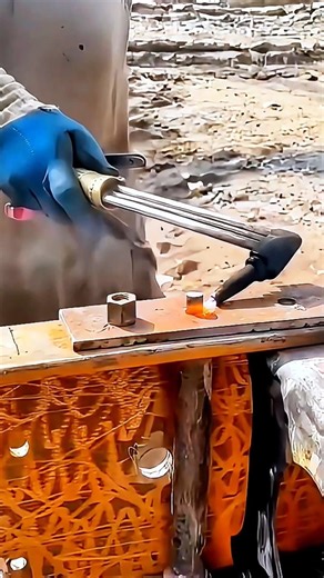 How Professionals Install Truck Chassis Rivets 🔩Satisfying Work #shorts #truck #mechanic #viralvideo