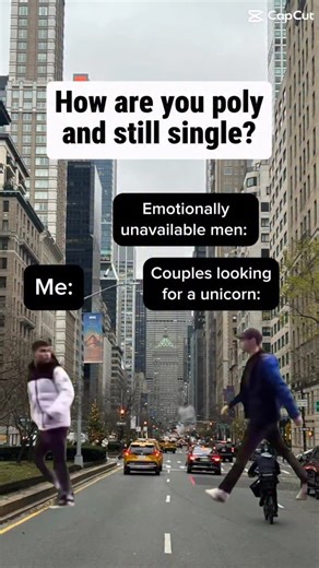 Black Polyamory Coach | Relationship Educator | Tell me why being poly doesn’t magically hand you a partner 😭💀 Like baby… I’m out here dodging: • emotionally unavailable men • couples... | Instagram