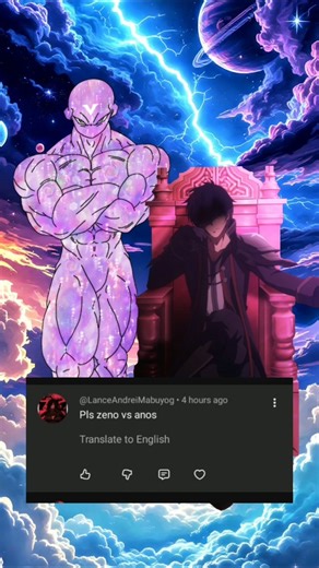 anos vs zeno #shortanime #dbz#video #dragoball