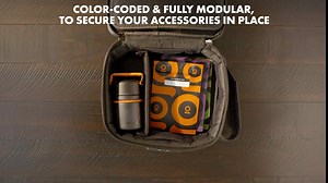 ONGROK Extra Large Lock Bag (9 x 8 x 3.5), Locking Case with Carbon Technology, Box Comes with Bonus Glass Jar