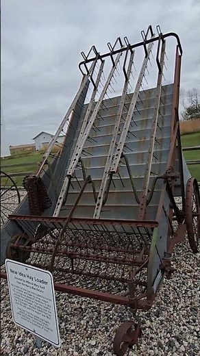 Antique Hay Loader #farming #hay