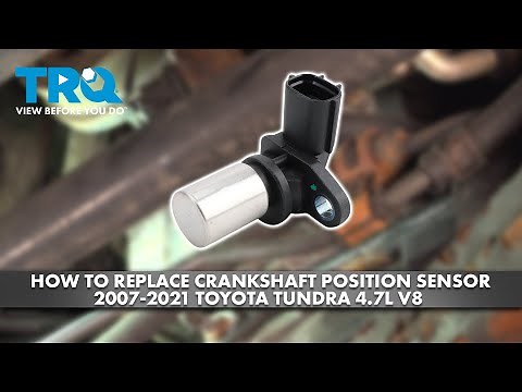 How to Replace Crankshaft Position Sensor 2007-2021 Toyota Tundra 4.7L V8