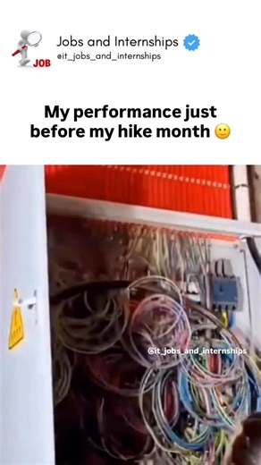 Jobs and Internships | My performance just before my hike month 🙂 #funnyvideos #viralmemes #trendingsongs #corporatereels #corporatememe #worklife #boss... | Instagram
