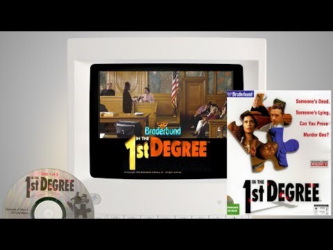 In the 1st Degree - Broderbund, 1995 - IBM PC (4K)