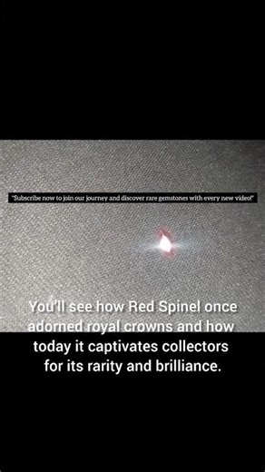Rare Red Spinel Gemstone Discovery! 💎🔥#RedSpinel #Gemstone #RareGem #PreciousStones #GemDiscovery #