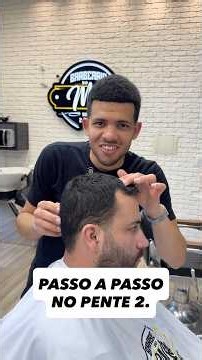 Como fazer corte social no pente 2 . Passo a passo #barberian #barbeiroiniciante #cortesocial