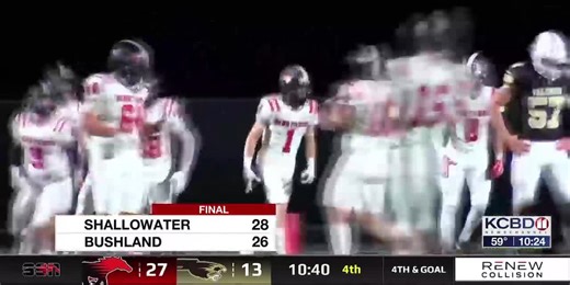 Shallowater hangs on for 28-26 win at Bushland