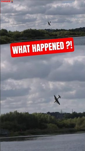 Radio controlled Sea Plane Crashes Hard