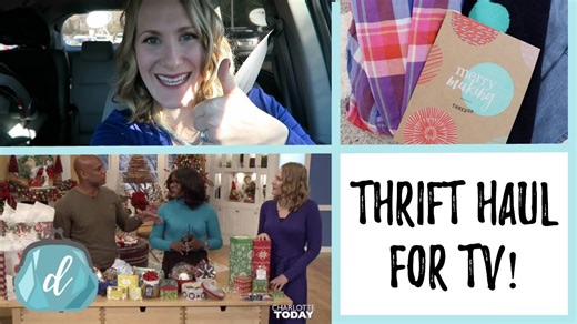 Thrift clothing haul & being on TV! (feat. thredUP)