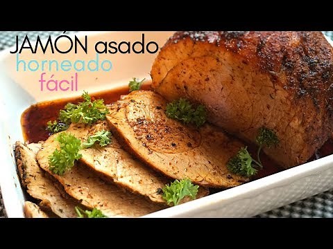 OVEN ROASTED HAM 🍖 (the JUICIEST meat 😋😋) Easy recipe