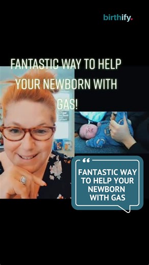 3.1K views · 26 reactions | When that baby gas finally makes its grand exit!  Dad's got the magic touch to bring ultimate relief! ✨ Look at that happy, relaxed little face! 拾 #BabyGasRelief #NewbornHacks #ParentingWins #DadLife #HappyBabyHappyLife #GasBuster #Birthify | birthify | Facebook