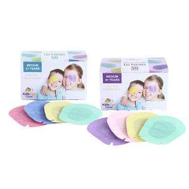 Kids Eye Gear Adhesive Orthoptic Eye Patches : 50pack