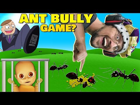 ANT BULLY the Game? The Baby in Yellow is FOOD? (FGTeeV?)