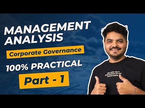 Management Analysis - Part 1 | Equity Research | Corporate Governance