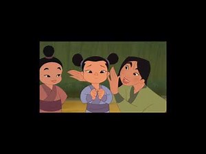 Disney - Mulan (Lesson number one Song and sing along ~ children friendly)