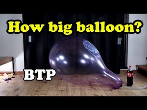 How big can a balloon get? | B2P Blow to pop | Random balloons special 2/38
