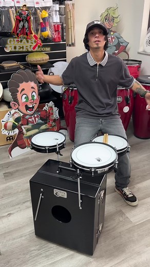 TINY Drumset with a BIG Sound - Toca Kickboxx Demo