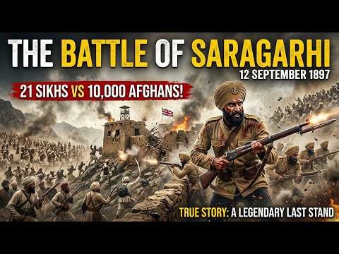 Battle of Saragarhi: 21 Sikhs vs 10,000 Afghans | The Bravest Battle Ever Fought