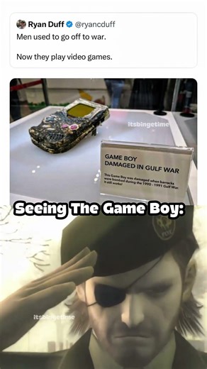 That Game Boy Saw REAL Combat 😭