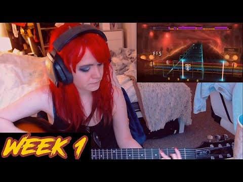 LEARNING GUITAR WITH ROCKSMITH - WEEK 1