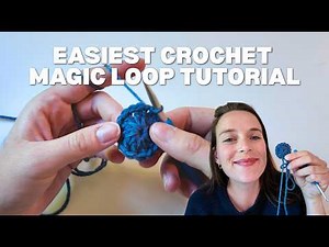 EASIEST Crochet Magic Loop Tutorial (right-handed) | this method changed my life!