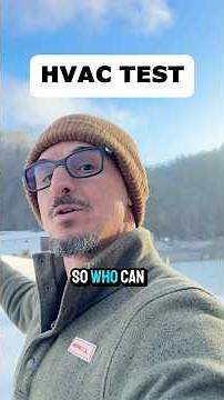 Do you know what's happening here? Heat pump in the defrost mode. See video description for details.