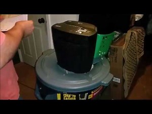 How To make your own industrial sized Paper Shredder under $100