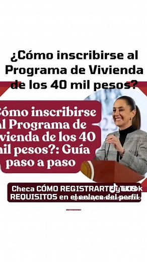 Guía para inscribirse en el Programa de Vivienda 2024