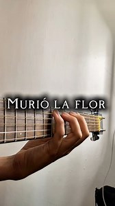 How to Play ‘Murió la Flor’ on Guitar (Educational Video) 🇺🇸 / Cómo tocar ‘Murió la Flor’ en guitarra (Video educativo) 🇲🇽 #fblifestyle #pepeolmos #muriólaflor #guitartutorial #aprendeguitarra #guitarlesson | Pepe Olmos