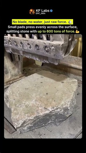 Splitting Rock With Zero Vibration. 🪨
