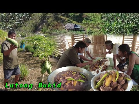 FARM COOKING Pork ribs SINUGAOK with papaya | Lutong bukid