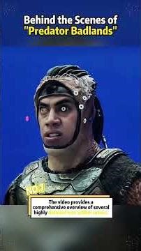 Funny Behind-the-Scenes Moments from Predator: Badlands 🎬🤣 #funny #viral #shorts