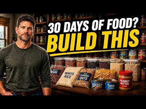 The Simple Way to Build a 30-Day Food Storage