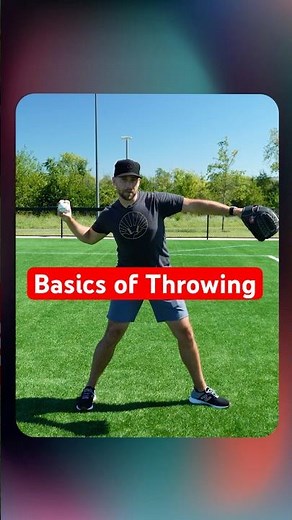 Teaching beginners how to throw a baseball