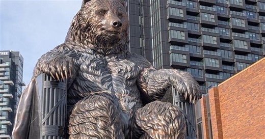 Toronto is getting a huge new park with a giant bear statue and it opens next month