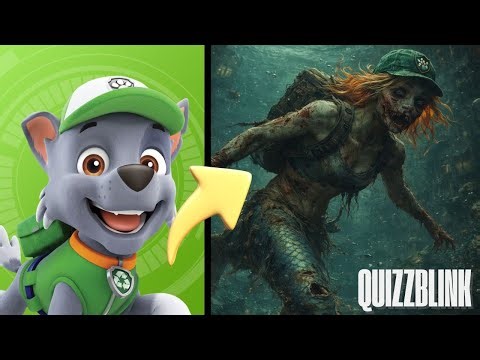 PAW PATROL as ZOMBIE SNAKE - All Characters Transformation 2025
